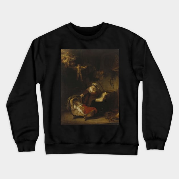 Holy Family - Rembrandt Crewneck Sweatshirt by KargacinArt